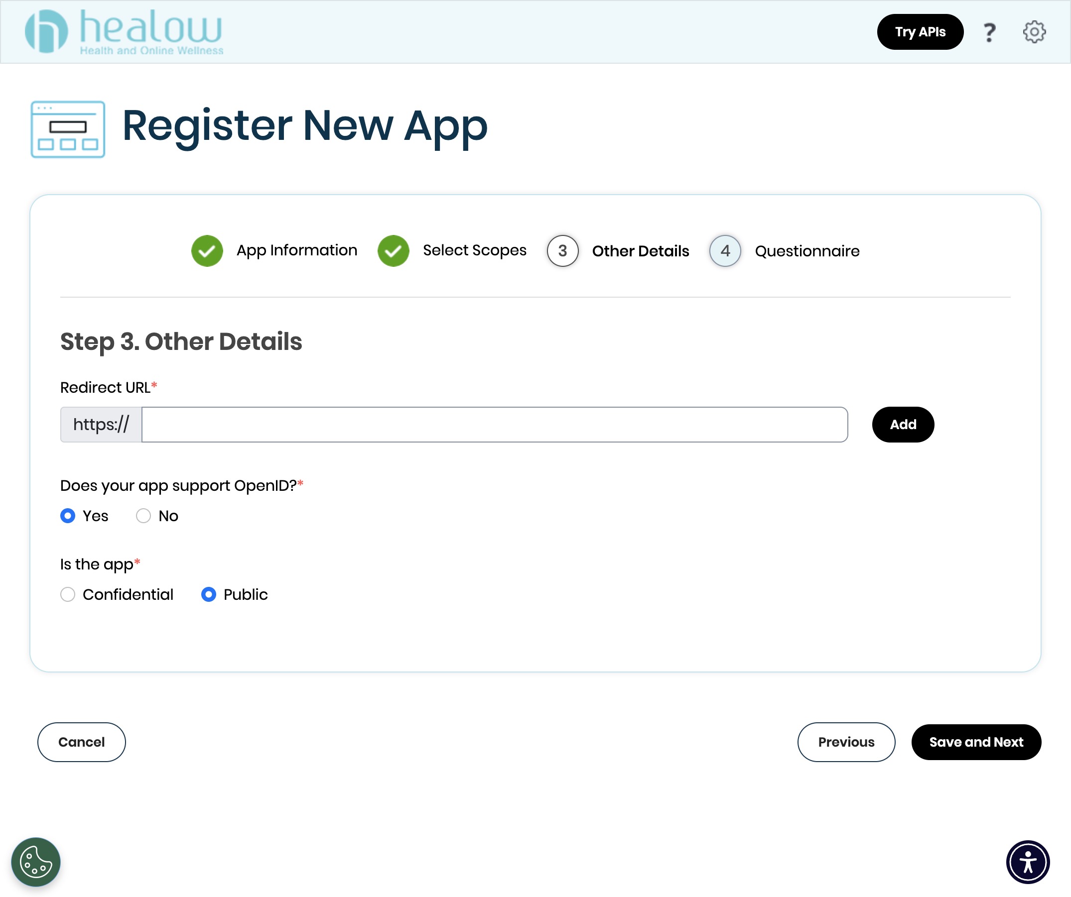 Other Details - Public